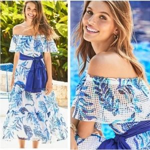 Lilly Pulitzer Sona midi dress size XS nwt